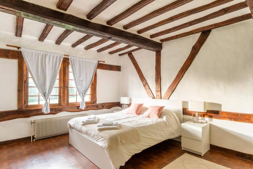 Dream 6-Bedroom Villa With Private Tennis Court Le Tilleul Exterior photo